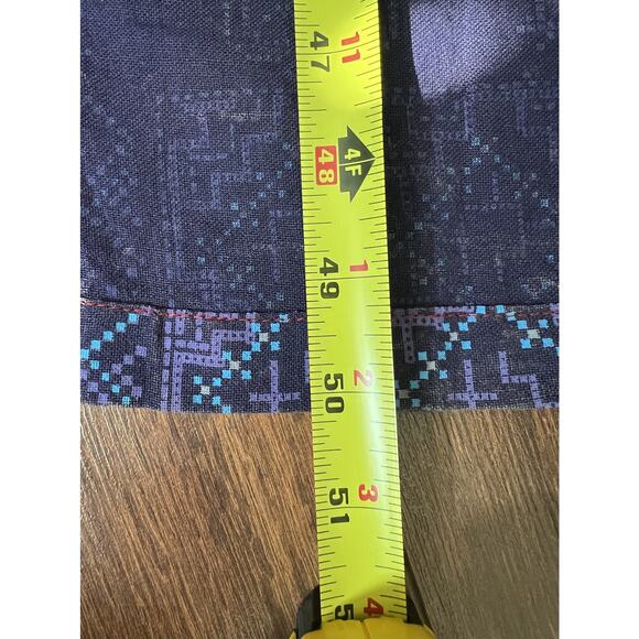 KARMA NEPAL CRAFTS Purple Patchwork Cotton Boho Maxi Kimono Duster - Picture 14 of 16